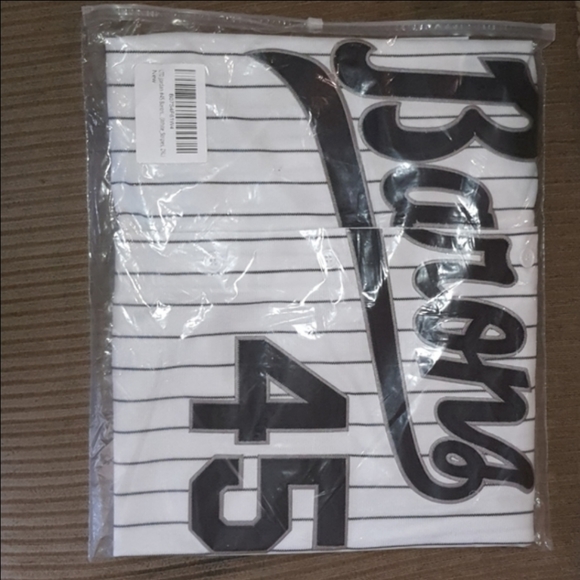 NEW Michael Jordan Barons Jersey Pinstripe Mens - Picture 6 of 7